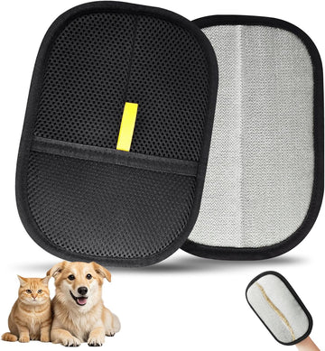 INABULETWO Pet Hair Removal Glove – Reusable Cat & Dog Grooming Brush